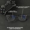 Glassy Mikemo Premium Blue Light Blocking Glasses, Gaming and Computer Glasses
