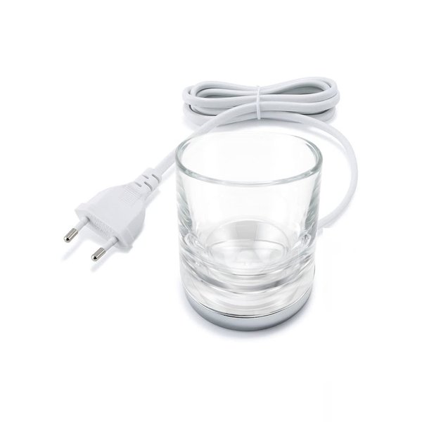 Replacement Charger Glass Cup for Philips Sonicare Diamondclean Toothbrush, Compatible Sonic Care CBA1001 Charger Base,for All HX99xx Series HX9901 HX9903 HX9924 HX9954 HX9957 HX9984,US Plug