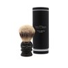 Edwin Jagger 1EJ466 Medium Silver Tip Badger Shaving Brush, Imitation Ebony for use with Shaving Cream or Soap for Men