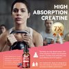 Creatine HCL Liquid Drops for Men & Women, Creatine Hydrochloride with L-Carnitine, L-Glutamine, BCAA, Vitamin B12 & B6 for Muscle Growth & Recovery-Vegan, Mixed Berry Flavor Flavor, 2 Fl Oz
