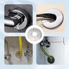 Wall Split Flange, HONSNKS 3Pcs Self Adhesive Round Escutcheon Plate 304 Stainless Steel Wall-mounted Pipe Hole Cover for Various Pipes (51mm/2inch ID)