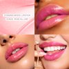 Ruby Kisses Staining Mood Lipstick, Prestige Glitter pH Color Changing Lipstick, Lightweight Hydrating Formula with Coconut Oil, Long Lasting Satin Finish Color