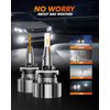 SEALIGHT 880 LED Fog Light Bulbs or DRL, 6000K White, Over 50000 Hours Lifespan, 885 893 899 Fog Light, Super Bright Fog Light Bulbs, Can-bus Error Free, Plug and Play, 360-degree Illumination