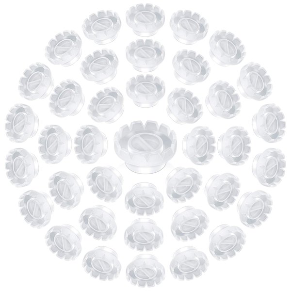 Teenitor 200 Pack Eyelashes Extension Volume Lashes Fan Blossom Cups, Glue Holder and Lash Organizer Supplies Tools