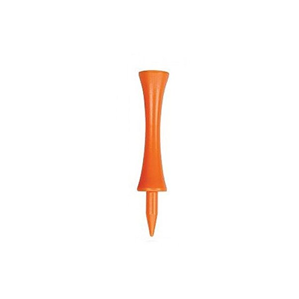 Golf Tees Etc 2 3/4" Orange Plastic Step Down Golf Tees (100 Count)