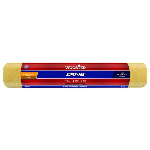 Wooster Brush R242-18 Super/Fab Roller Cover, 1-Inch Nap, 18-Inch