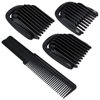 2024 Upgraded Replacement 3Pcs Beard Stubble Blade Guards (3mm 5mm 7mm) with Beard Comb Set For Philips Norelco 2024 Upgraded Multigroom Trimmer MG7730 MG7735 MG7745 MG7750 MG7770 MG7785 MG7790 MG7791