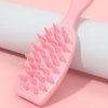FOMIYES Hair Scalp Massager Shampoo Brush Scalp Exfoliator Dandruff Brush Massage Combs Detangling Hair Hair Scalp Massager with Handle