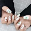 Mahjong Nail Art Stickers, 3D Self-Adhesive Nail Sticker Holographic Funny Chinese Mahjong Playing Cards Game Nail Art Decals Design for Women Girls Manicure Decoration, Acrylic Lucky Nail Art Tips