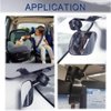 Automotive Interior Rearview Baby Mirror - Car Small Clip-On Adjustable Facing Back Rear View Seat Convex Mirror Clip on Car or Truck Sun Visor