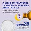 Dr Teal's Melatonin & Essential Oil Blend Epsom Salt and Foaming Bath Sampler Set, 2 Piece