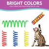 Ethical Thin Colorful Springs Cat Toy, 10-Pack, Medium Breeds