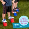 Just Jump It EZ Can Steppers Kids Stilts, Balance Stepping Stones for Kids, Walking Platform Stilt Sensory Stomper Toy for Children
