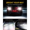 AUXITO Error Free 912 921 LED Bulb Reverse Lights Backup Lights 4000 Lumens/Pair Extremely Bright CSP 9-SMD 906 W16W T15 LED Bulbs Plug and Play for Backup Reverse Lights, 6500K White (Pack of 2)
