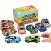 4.2" Toy Cars Metal Race Cars Vehicles 9 Pack, Pull Back Cars Toys for Boys, Girls, Toddlers, Kids 2,3,4,5,6,7 Years Old, Party Favors, Teacher Reward Prizes, Boy Birthday Gifts