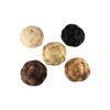Pokinge Braided Fake Hair Bun,Dancer Hair Buns Natural Hair Color Clip-In Chignons Donut Hair Extension Braided Chignon Hairpiece For Women(2009)