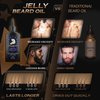 Bossman Beard Oil Jelly (4oz) - Beard Growth Softener, Moisturizer Lotion Gel with Natural Ingredients - Beard Growing Product (Royal Oud Scent)
