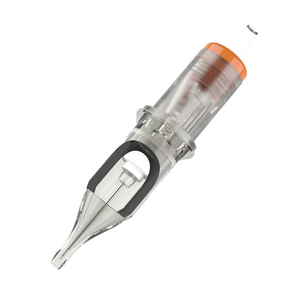 EZ Tattoo Cartridge Needles - 20Pcs #12 (14RS) Standard Round Shader Disposable Tattoo Needles Cartridges for Rotary Tattoo Machine Pen Gun - Revolution
