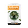 Carson Kids BugLoupe 4.5x Pre-Focused Stand Magnifier Loupe for Viewing Insects, Plants, Coins, Stamps, Maps, Fine Print and Wildlife (HU-55), Green, One Size