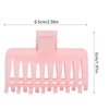 Haosie 15PCS Hot Roller Clips, Curler Claw Clip for Girls Women, Hair Roller Clips Fixing Clamp, Holding Section Claw Hairdressing Tool, Hair Rollers for Long Medium Hair(Pink)