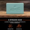 Wild Willies Moisturizing Mens Bar Soap - Bath Soaps with Shea Butter for Odor Protection - Natural Body Bar for Men - River Mist Scent, 3 Pack