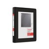 Staples 580932 1/2-Inch Standard 5-1/2-Inch x 8-1/2-Inch Mini View Binder with Round Rings Black