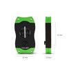 Colibri Premium V-Cut Cigar Cutter - Ergonomic Stainless Steel Spring-Loaded Blade, Ideal for up to 60+ Ring Gauge - Gift for Cigar Enthusiasts (Green)