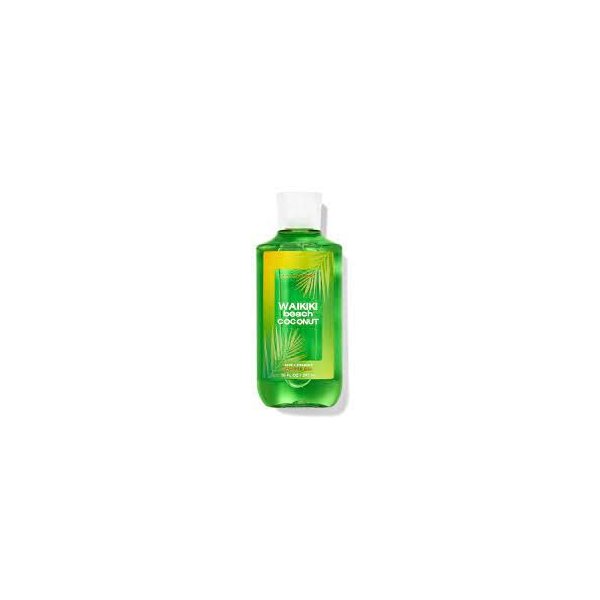 Waik Beach Coconut Aloe + Vitamin E Shower Gel 10 Fl Oz/ 295 mL