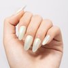 MAYCHAO 15ML Pearl Gel Nail Polish Pearlescent Shell Shimmer Mermaid Aurora White Gel Polish Swirl Thread Effect Soak Off UV LED Lamp Curing for Nail Art Manicure Salon DIY at Home, 0.5 OZ