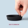 LEORAY Car Coasters for Cup Holder Silicone Car Cup Holder Coasters (4 Pack Original)