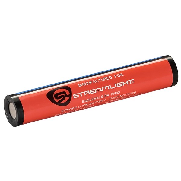 Streamlight 75176 Lithium Ion Battery - Stingers Except UltraStinger, PolyStinger LED HAZ-LO, Stinger Switchblade, Stinger 2020
