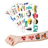 New York City Temporary Tattoos NYC Theme Birthday Party Decorations Favors Supplies Decor 80 PCS Cute Cityscape Tattoo Stickers Christmas Gifts for Boys Girls Kids Classroom School Prizes Carnival