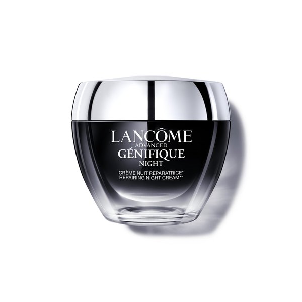 Lancôme Advanced Génifique Night Cream - Repairs Skin Barrier Overnight - With Bifidus Prebiotic, Hyaluronic Acid & Triple Ceramide Complex - 1.7 Fl Oz