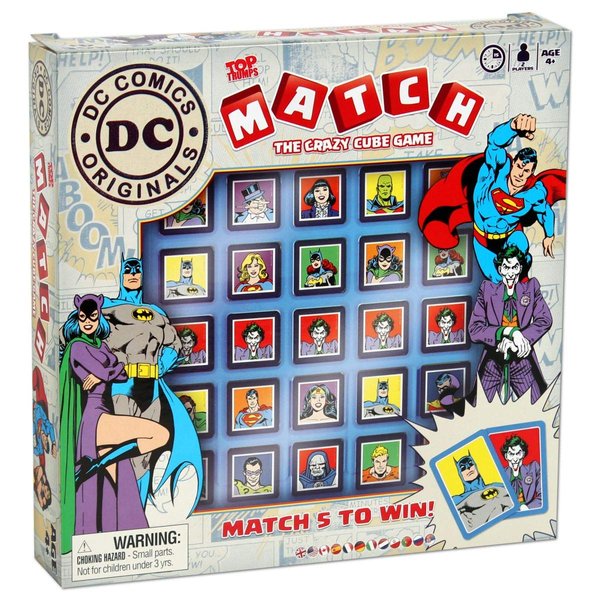 DC Superheroes Top Trumps Match Board Game