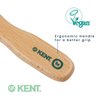 Kent V05 Vegan Boar Bristle Hair Brush and Beard Brush for Men, Eco Friendly Bristle Brushs for Smoothing Hair, Taming Beards and Mustaches (Large)