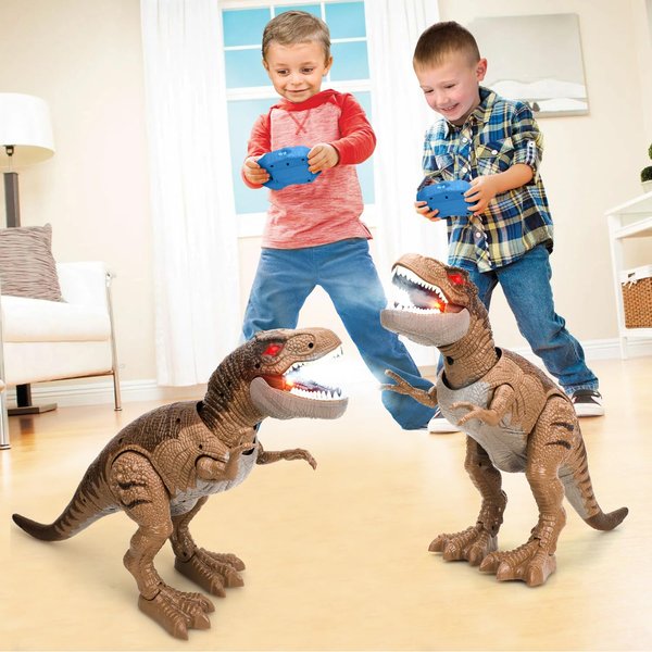 STEAM Life Remote Control Dinosaur Toys for Kids 3 4 5 6 7+ Light Up & Realistic Roaring Sound, T rex Dinosaur Toys for Boy, Walking Dinosaur Robot Toy for Kids, Electric Dinosaur Toys Gifts for Boy