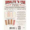 theBalm Highlighting & Makeup Conceal Powders 'N Contour Palette, Highlighters Shimmer, Matte, Bronzer, Blushes, Multicolor, 0.8 ounces