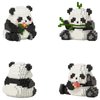 QMEAKMONY Mini Building Blocks Panda Sets Cute Micro Mini Panda Building Bricks for Adults Micro Nano Bricks Perfect Party Favors for Teenagers(720 PCS)