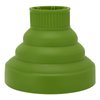 Diffuser Hair Dryer Curly Hair, Silicone Diffuser Attachment Universal Hair Dryer Diffuser Portable Travel Folding Hair Blow Dryer Diffuser Defuser Hairdryer(Green)