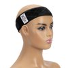 GEX Wig Grip Band Adjustable Velvet Non-Slip Breathable Head Band to Keep Wig Secured and Prevent Headaches (Black)