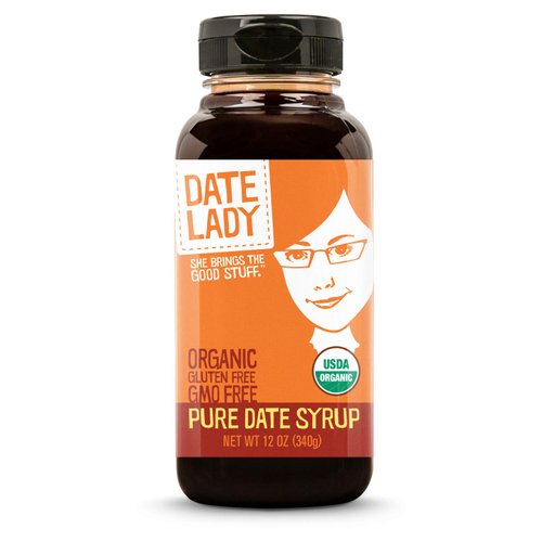 Organic Date Syrup 12 oz Squeeze Bottle | Vegan, Paleo, Gluten-free & Kosher | Sugar Substitute | More Nutrition Than Maple Syrup or Honey