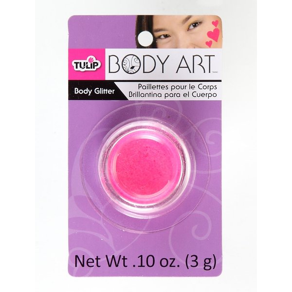 Tulip Body Art Glitter Open Stock- Pink