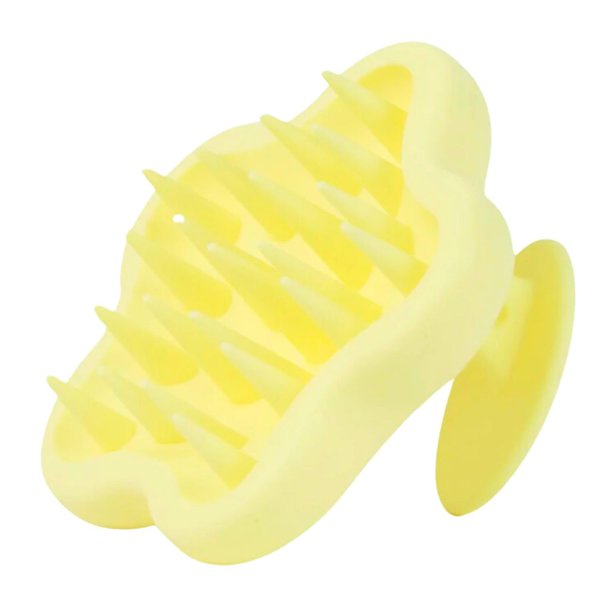 BREAD Beauty Scalp Massager: Scalp Thingy | Ergonomic Silicone Hair Brush | Boosts Circulation | Extra Long Bristles for Thick, Curly Hair