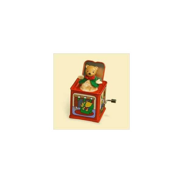 Hallmark Keepsale Pop! Goes The Teddy Bear Jack in the Box Memories 2006