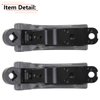 RLB-HILON 2 PCS Rear Quarter Glass Window Latch Compatible with Toyota Pickup Hilux 1989 -1997 Tacoma 1989 -1999, Gray Color