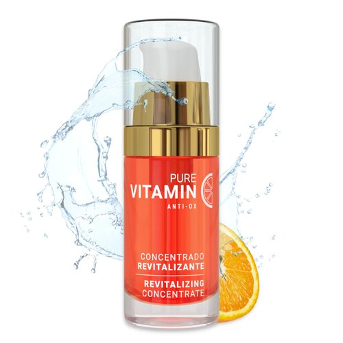 Noche Y Dia Vitamin C Serum for Mature Skin - Made in Spain - Anti Aging Formula Hydrates, Moisturizes, Firms - Targets Sun Spots, Fine Lines, Wrinkles - 30mL (1 fl oz)