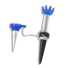 VISUALIZE Beak Eco Tee – Reusable Magnetic Golf Tee for Enhanced Drive Distance & Iron Shot Precision (5-Pack) Red, Blue