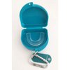 Zumoe Lacrosse (Aqua) Mouth Guard Retainer Case - 7 Standing Sticks