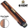 Kent NU22 Handmade All Fine Tooth Pocket Comb for Men, Women and Kids, Hair Comb Straightener for Everyday Grooming Styling Hair, Beard and Mustache, Saw Cut and Hand Polished, Made in England