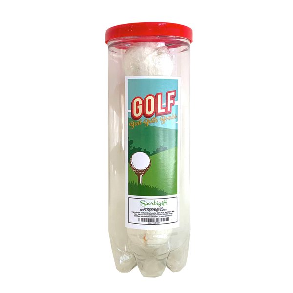 Golf Ball Bath Bombs - 6 Pack - Luxury Scented Bath Bomb Fizzies - Great Gift for Golfers, Teammates, Opponents, Birthdays, Men, Boys, Women, Girls, Mothers Day, Wife, Girlfriend